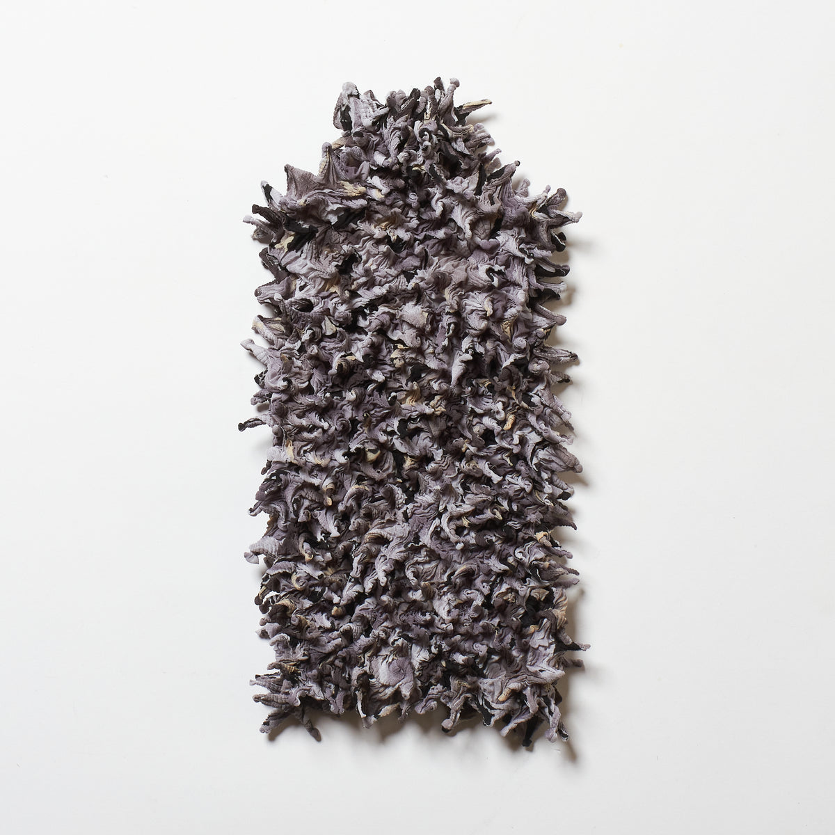 Spiky Shibori Sleeveless Turtleneck Top - Chiffon, Tie-Dye