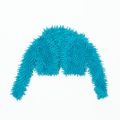  Spiky Shibori Cropped Cardigan - Chiffon/Solid Color