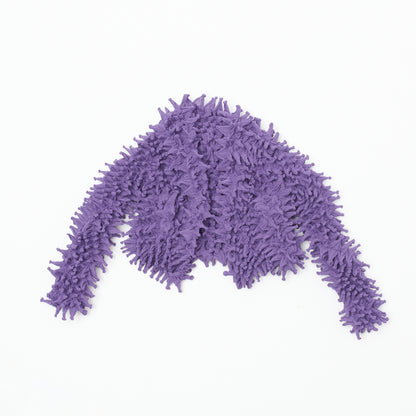  Spiky Shibori Cropped Cardigan - Chiffon/Solid Color