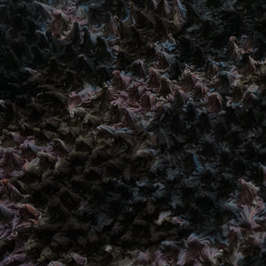  Spiky Shibori Cropped Cardigan - Chiffon/"Nijimi" Pattern