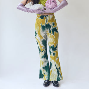 Wavy Pants with a "Nijimi" Pattern