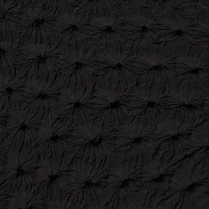 Spiky Shibori Long Sleeve Tops - Crepe de Chine/Solid Color
