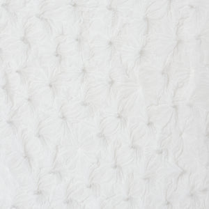 Spiky Shibori Puff Sleeve Top - Chiffon/Solid Color