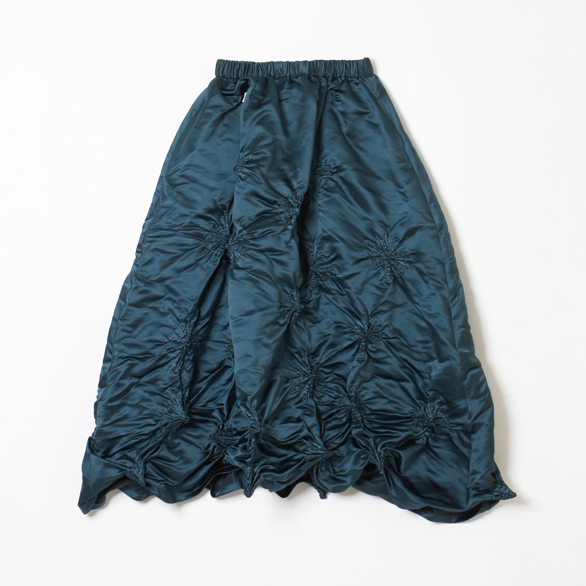 Rolled-up Shibori Skirt - BUNZABURO