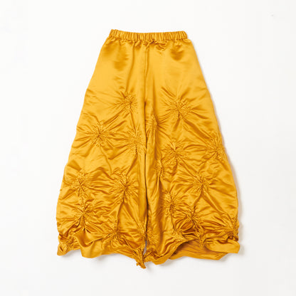Rolled-up Shibori Pants