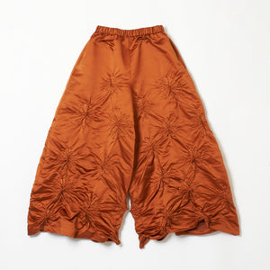 Rolled-up Shibori Pants