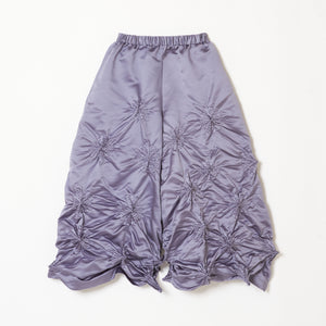 Rolled-up Shibori Pants