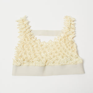 Spiky Shibori Bra-Top Solid Color