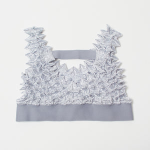 Spiky Shibori Bra-Top Solid Color