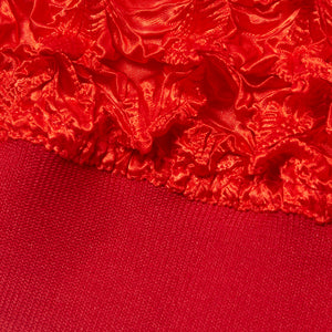 Spiky Shibori Bra-Top Solid Color
