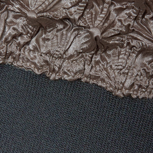 Spiky Shibori Bra-Top Solid Color