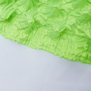 Spiky Shibori Bra-Top Solid Color