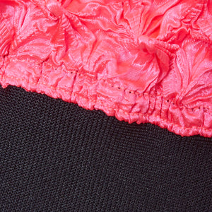 Spiky Shibori Bra-Top Solid Color