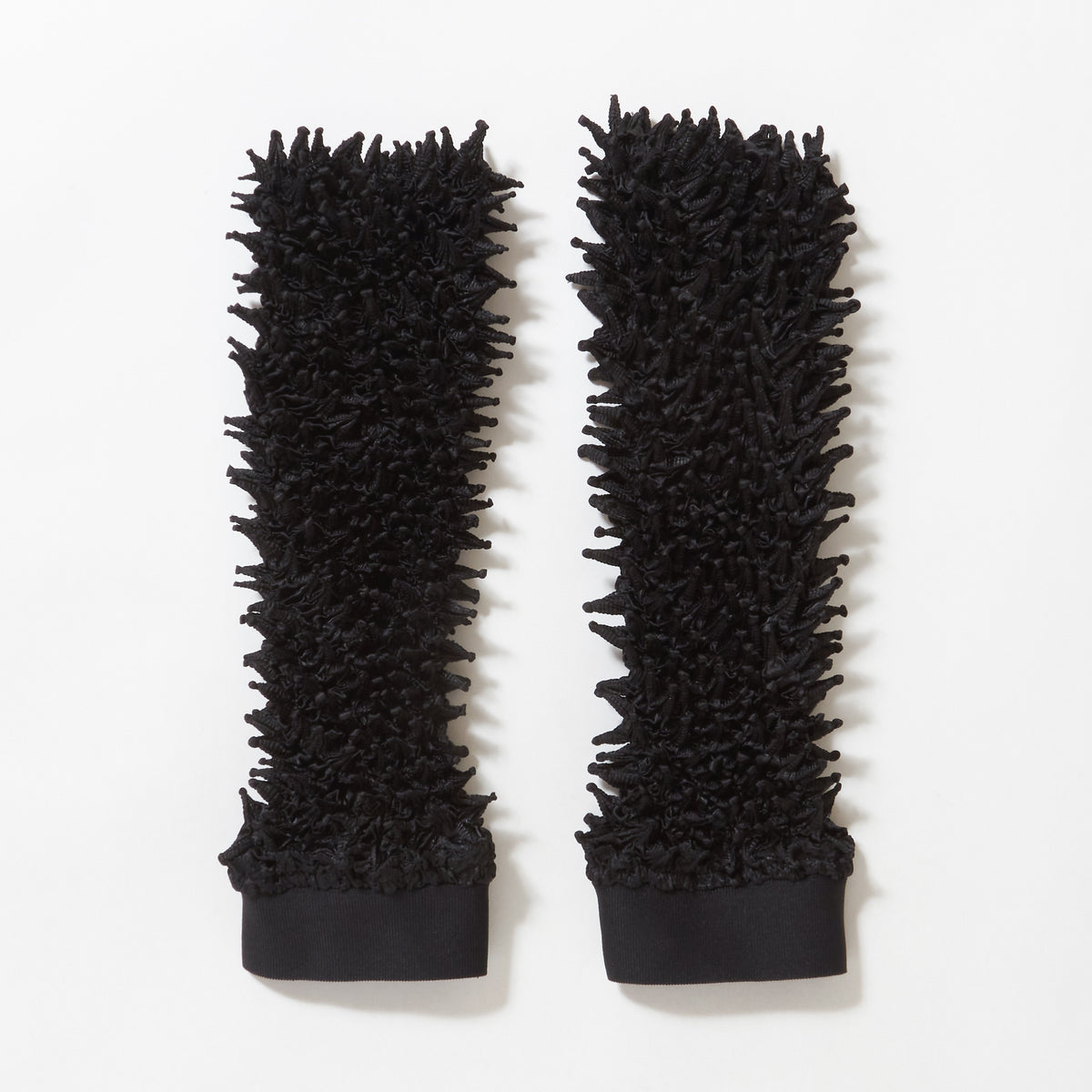 Spiky Shibori Arm Warmer - Satin