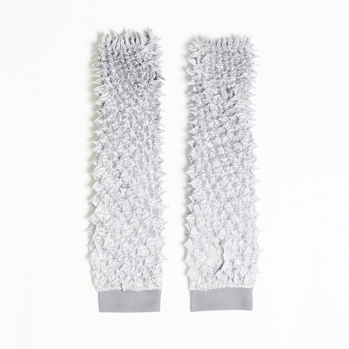 Spiky Shibori Arm Warmer - Satin