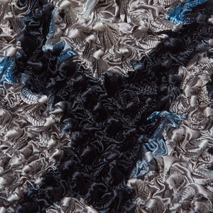 Spiky Shibori Pants With A "Nijimi" Pattern