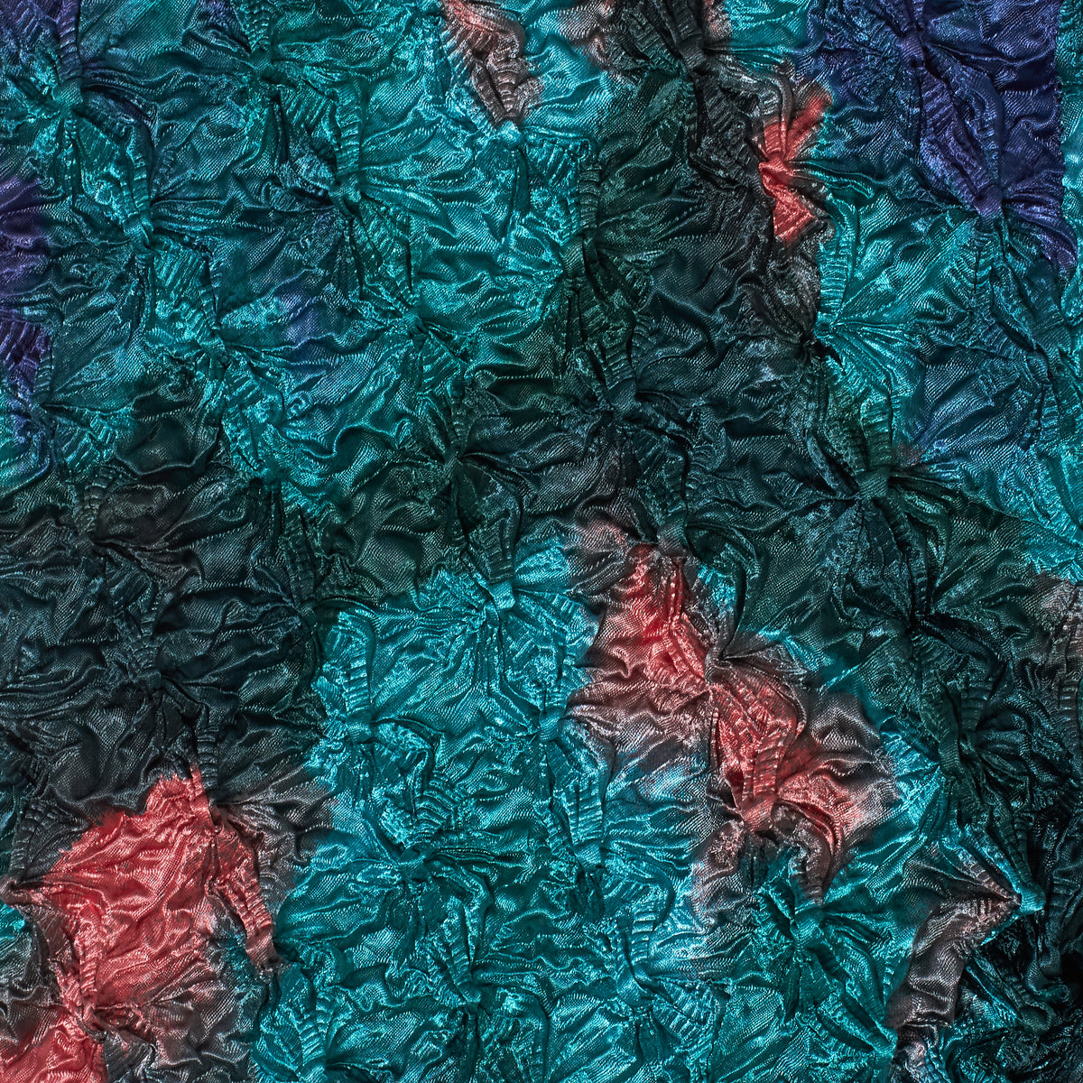 Spiky Shibori Pants With A "Nijimi" Pattern