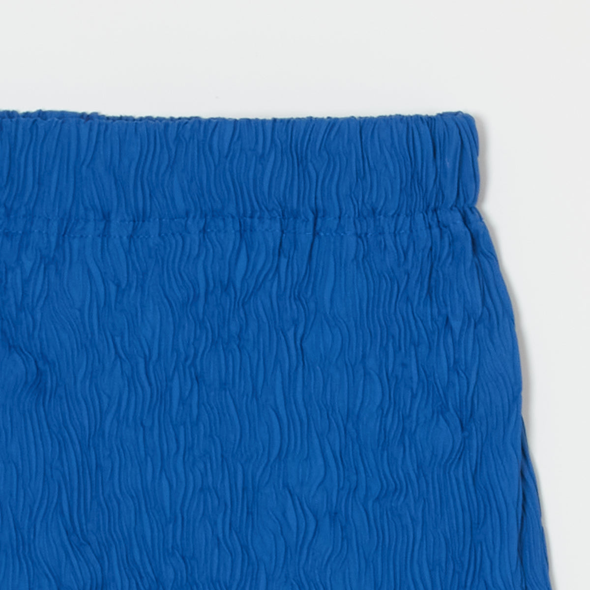 Wavy Flared Pants - Taffeta, Solid Color