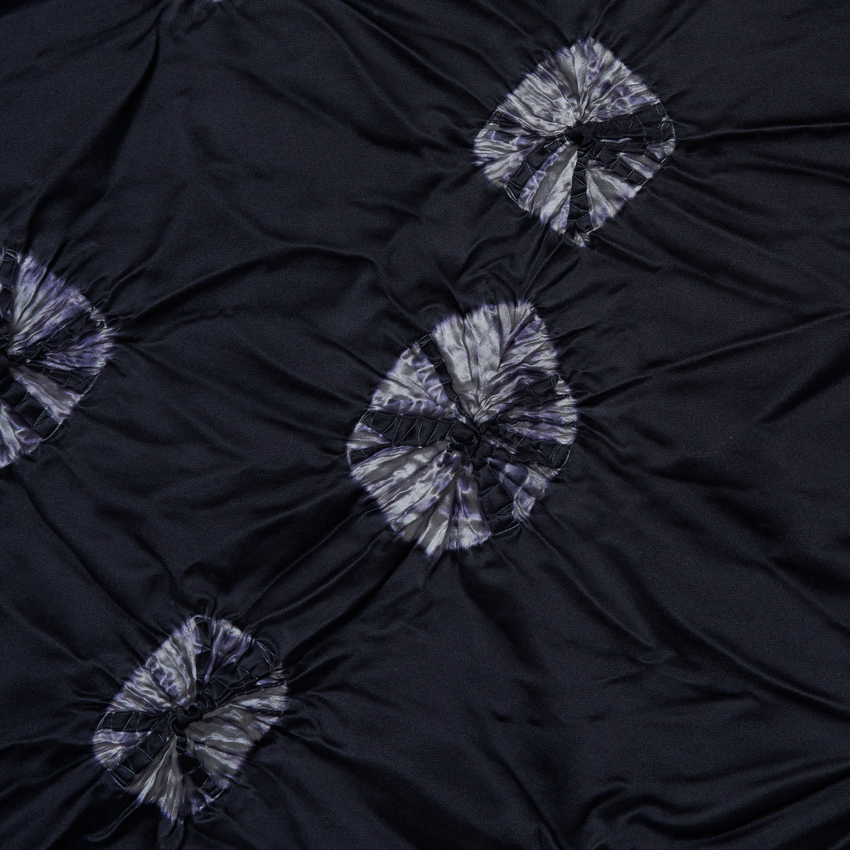 Rolled-up Shibori Sleeveless Dress - Tie Dye