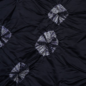 Rolled-up Shibori Sleeveless Dress - Tie Dye