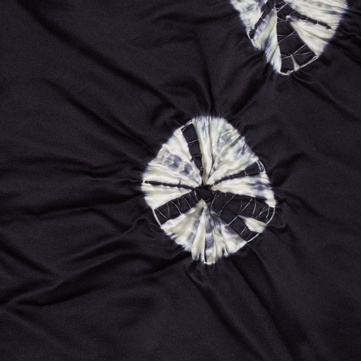 Rolled-up Shibori Sleeveless Dress - Tie Dye