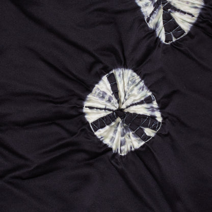 Rolled-up Shibori Sleeveless Dress - Tie Dye
