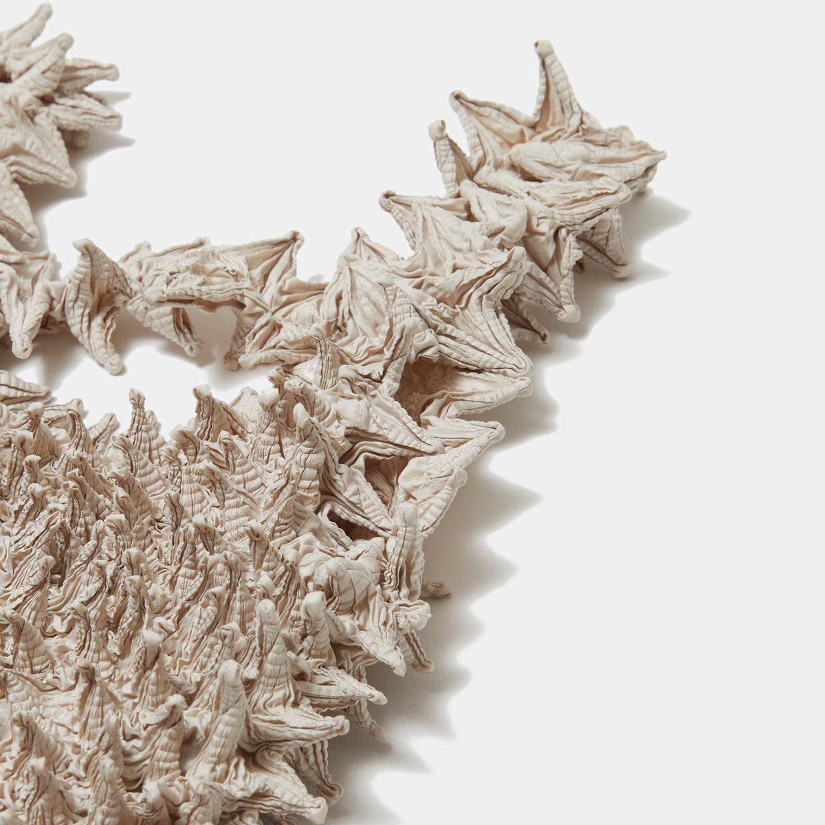 Spiky Shibori Crop Camisole - Taffeta