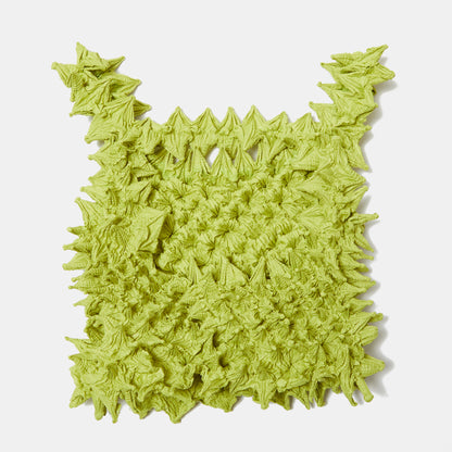 Spiky Shibori Crop Camisole - Taffeta