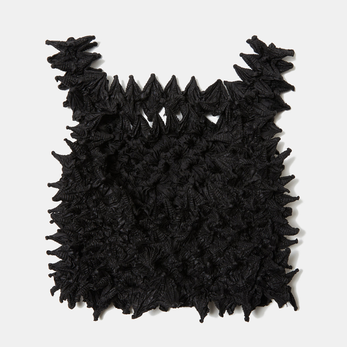 Spiky Shibori Crop Camisole - Taffeta
