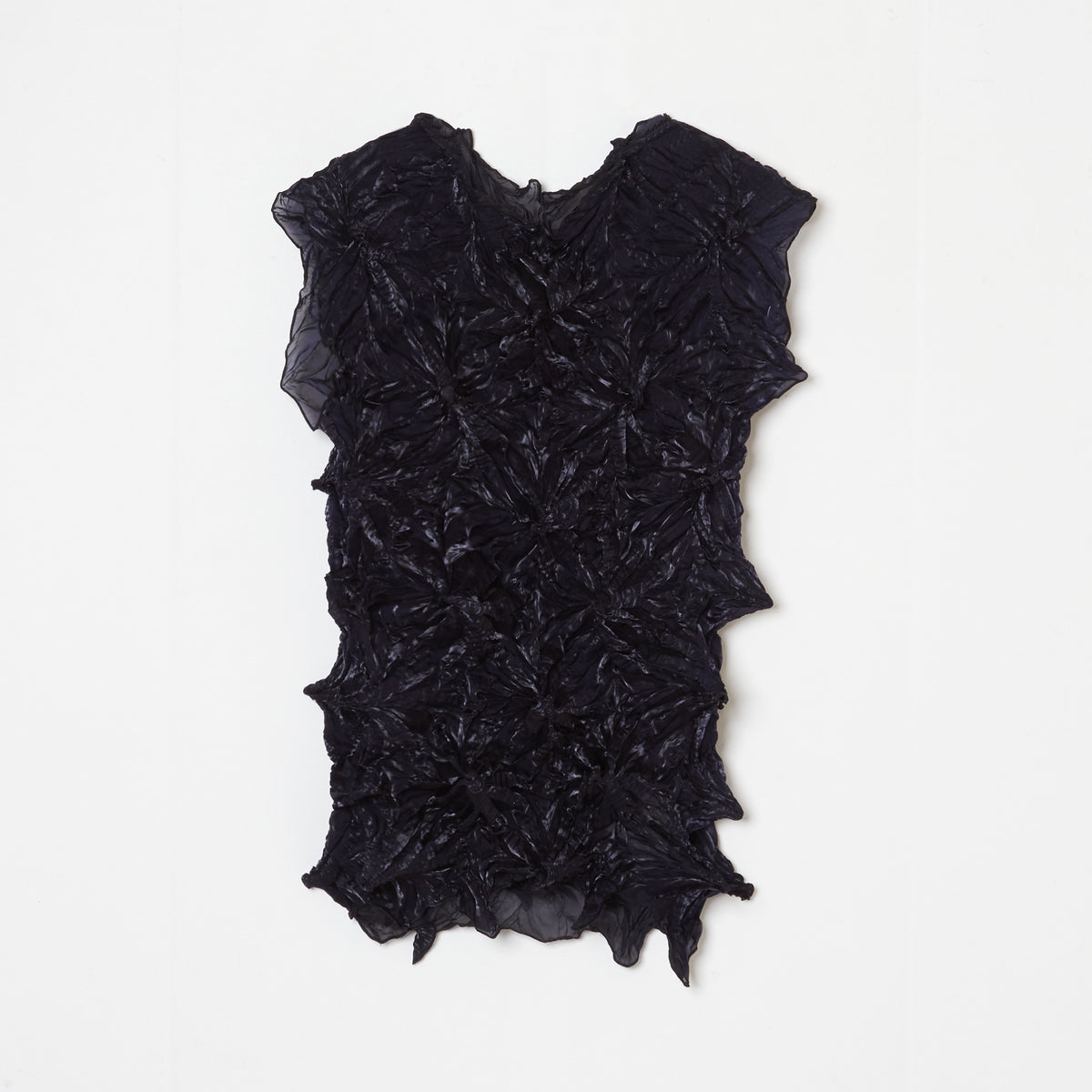 Bai-Shibori  Sleeveless Top - Solid Color