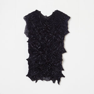 Bai-Shibori  Sleeveless Top - Solid Color