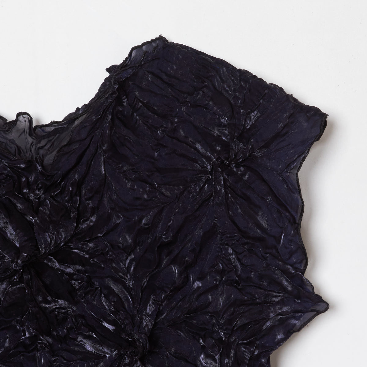 Bai-Shibori  Sleeveless Top - Solid Color