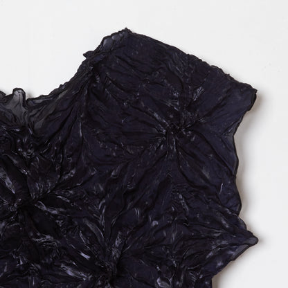 Bai-Shibori  Sleeveless Top - Solid Color