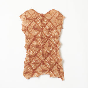 Bai-Shibori  Sleeveless Top - Solid Color