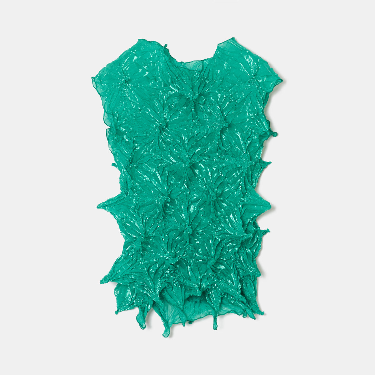 Bai-Shibori  Sleeveless Top - Solid Color