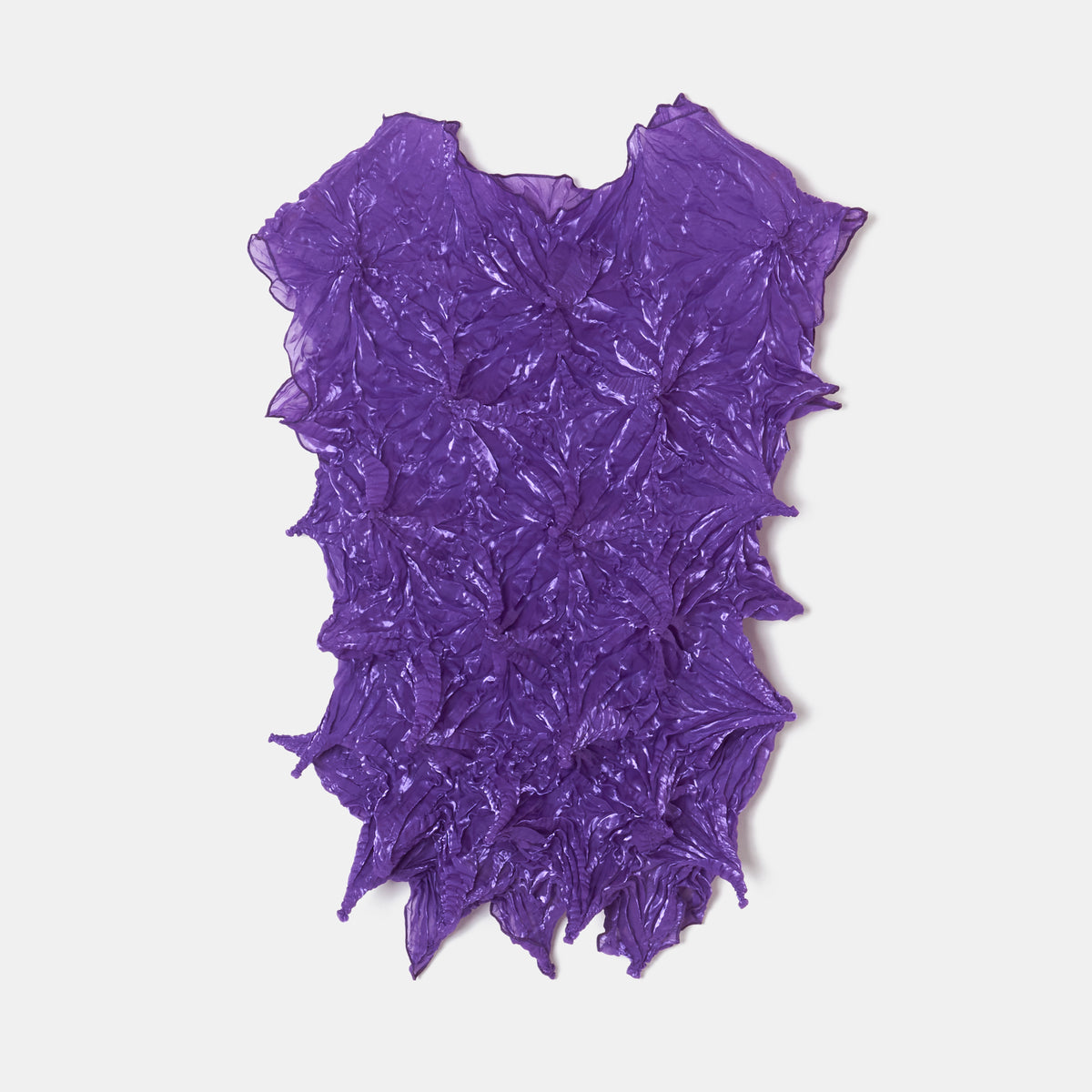 Bai-Shibori  Sleeveless Top - Solid Color