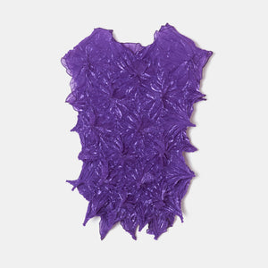 Bai-Shibori  Sleeveless Top - Solid Color