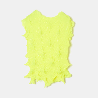 Bai-Shibori  Sleeveless Top - Solid Color