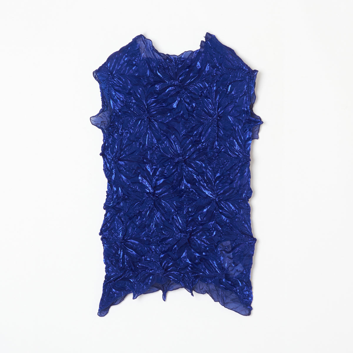 Bai-Shibori  Sleeveless Top - Solid Color