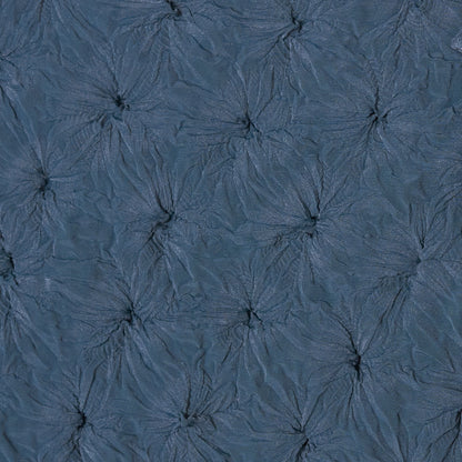 Spiky Shibori Long Cardigan Crepe de Chine/Solid Color