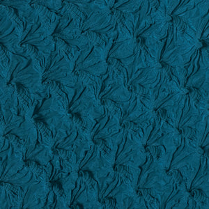 Spiky Shibori Sleeveless Turtleneck Top - Crepe de Chine/Solid Color