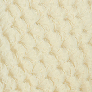 Spiky Shibori Sleeveless Turtleneck Top - Crepe de Chine/Solid Color