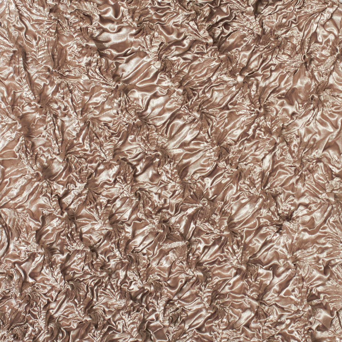 Spiky Shibori Sleeveless Turtleneck Top - Satin/Solid Color