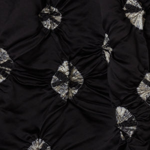 Rolled-up Shibori Skirt Tie-Dye Color