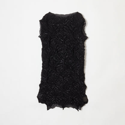 Bai-Shibori  Sleeveless Dress - Solid Colors