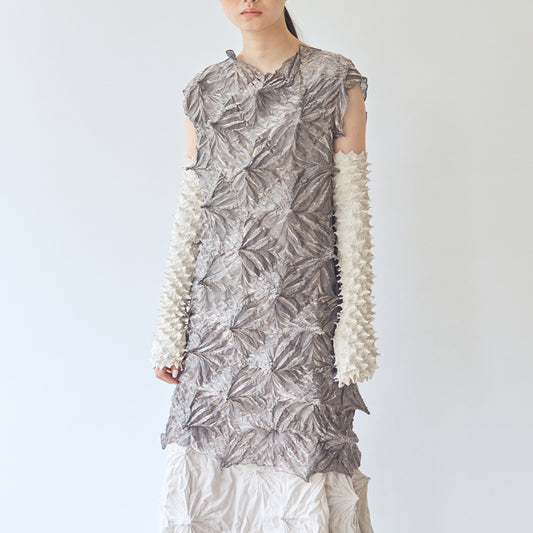 Bai-Shibori  Sleeveless Dress - Solid Colors