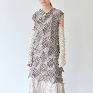 Bai-Shibori  Sleeveless Dress - Solid Colors