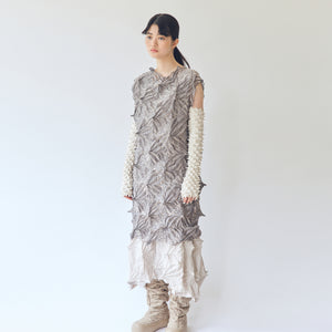 Bai-Shibori  Sleeveless Dress - Solid Colors
