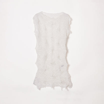Bai-Shibori  Sleeveless Dress - Solid Colors
