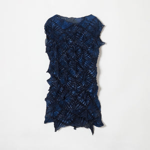 Bai-Shibori  Sleeveless Dress - Solid Colors